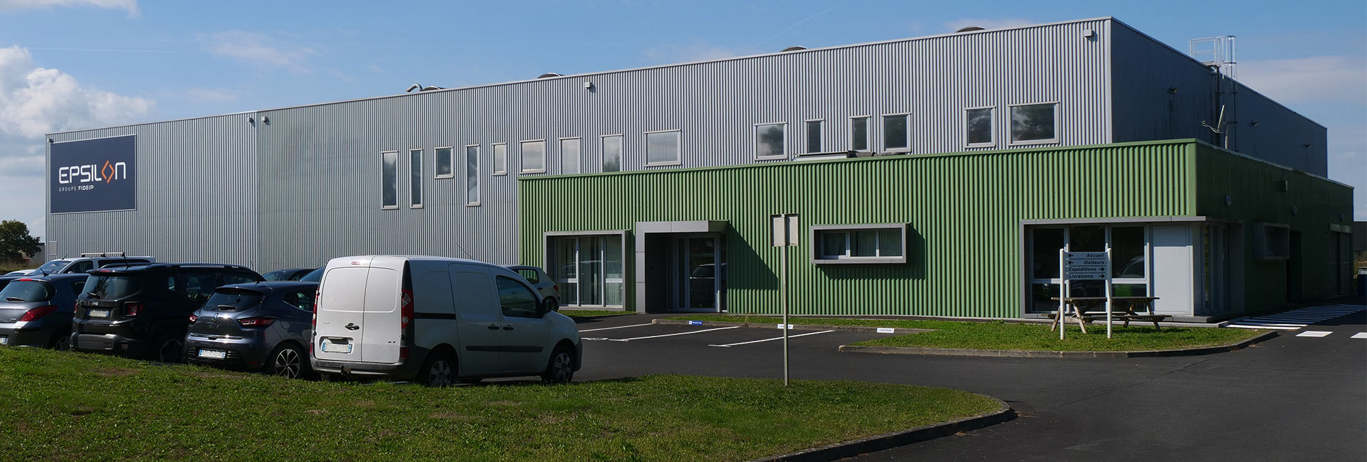 Bâtiment extérieur - Epsilon Tôlerie