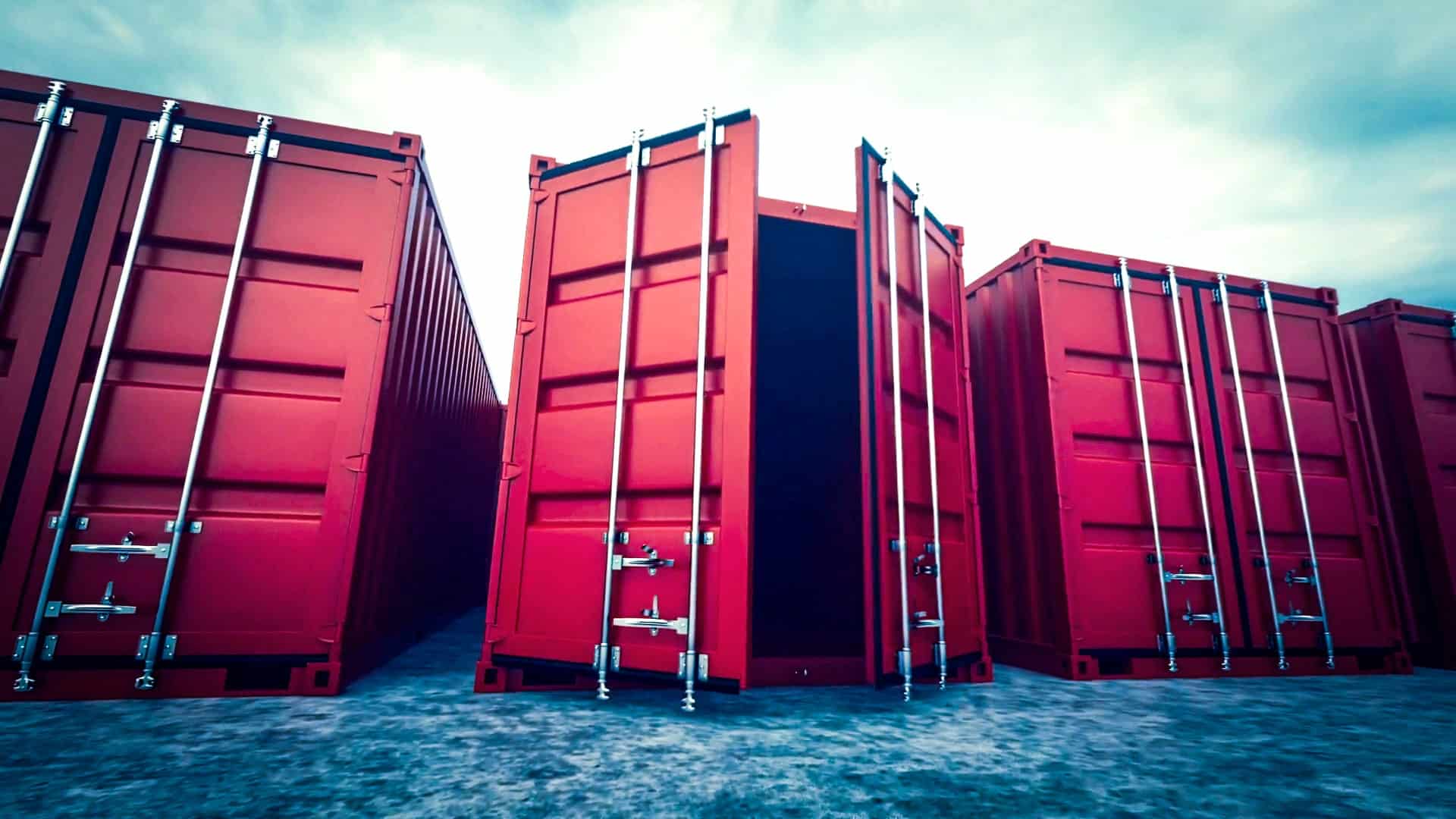 Ensemble de container 10 pieds