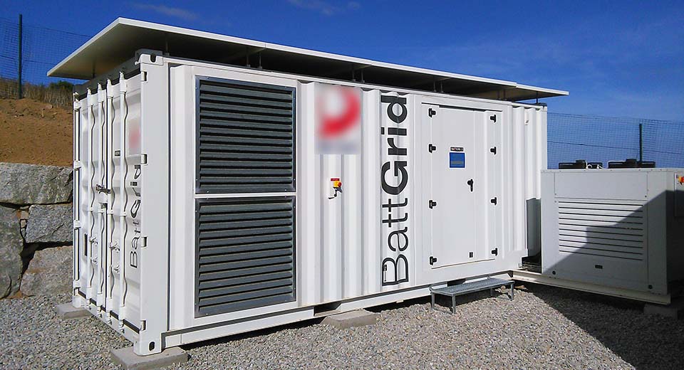 Container shelter électrique pour la gestion d'une centrale photovoltaïque